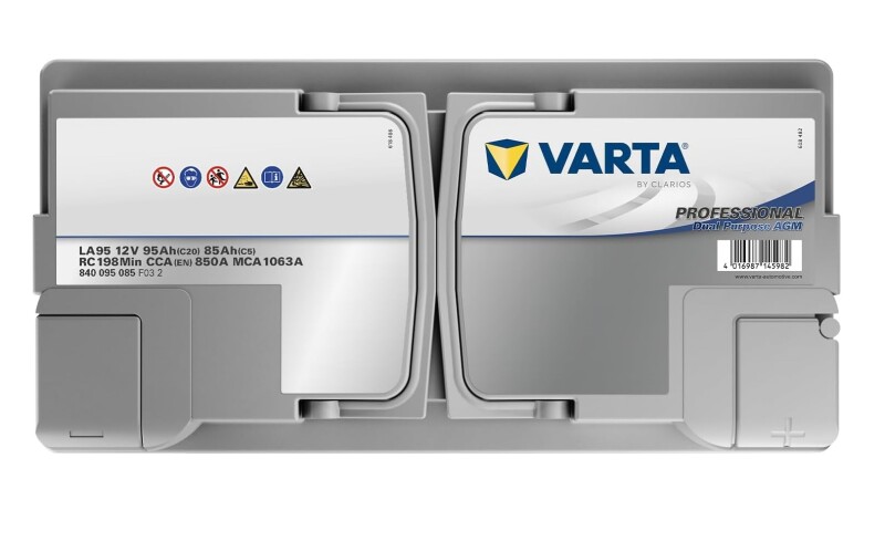 Power boat battery VARTA Professional AGM LA95 95Ah (20h)