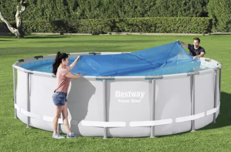 Pool cover for frame pool 488 cm Bestway 58253