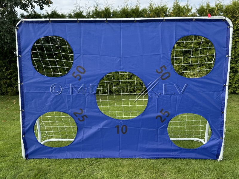 Football goals with the aim, 240x170x80cm