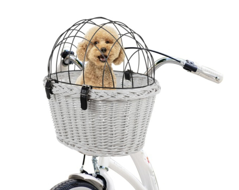 Pet bicycle basket