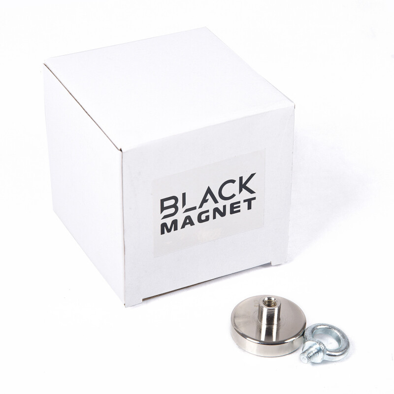 Black Magnet F80 Fishing Magnet 80kg