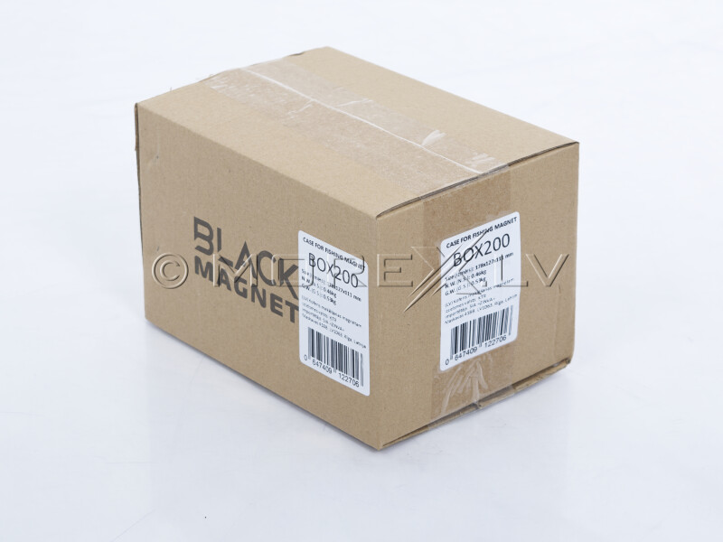 Otsingumagnet 120 kg Black Magnet F120 with case BOX200