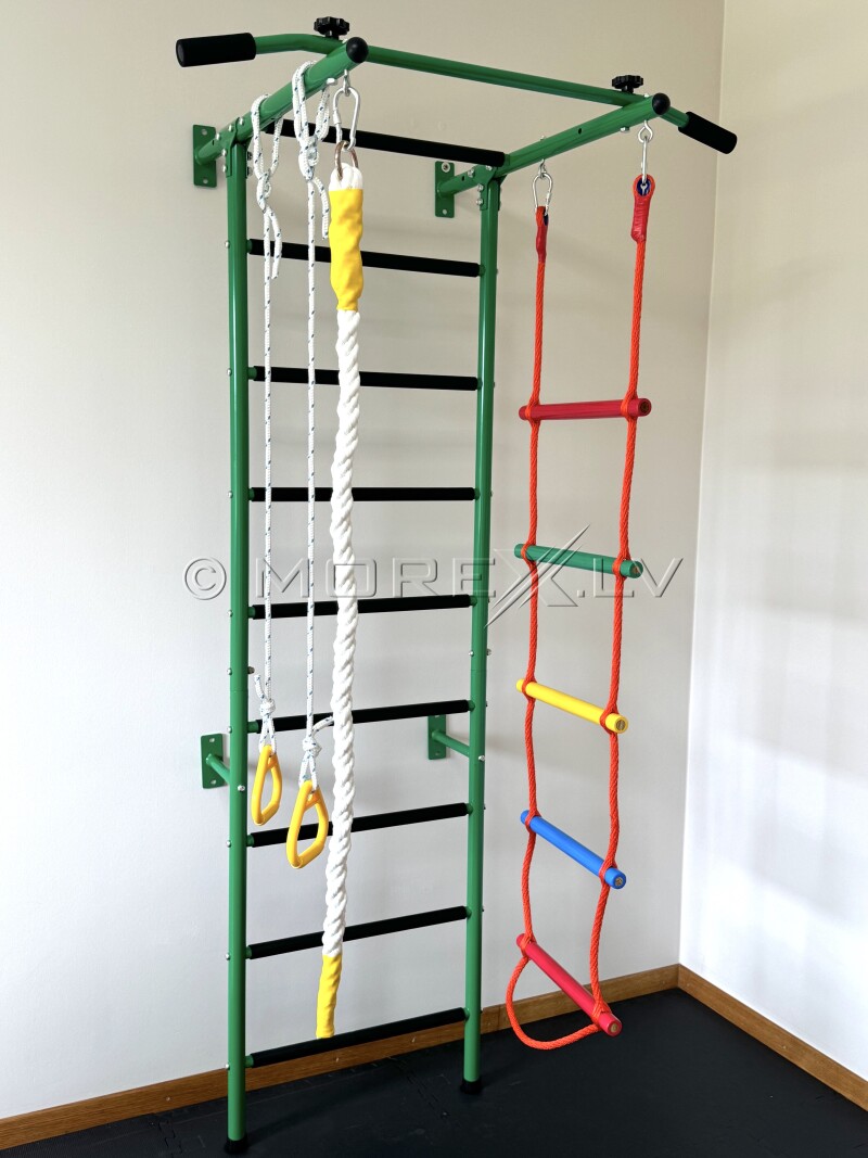 Swedish wall for children RESTPRO® KID-2 Green - used for one photo shoot!