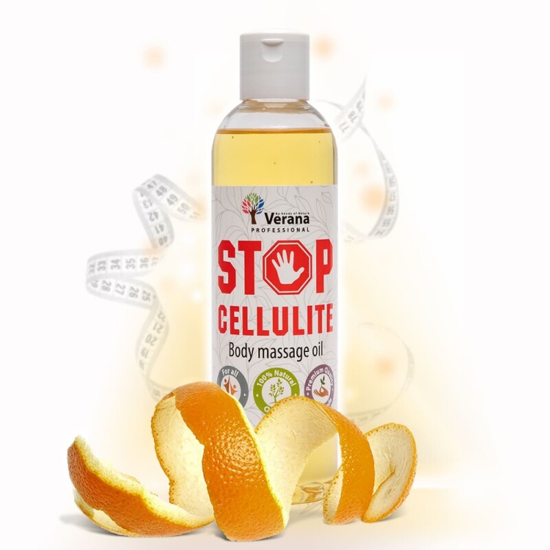 Anti cellulite massage oil Verana, Stop celulite 250ml