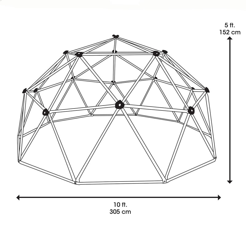 LIFETIME 101301 Climbing playground Dome