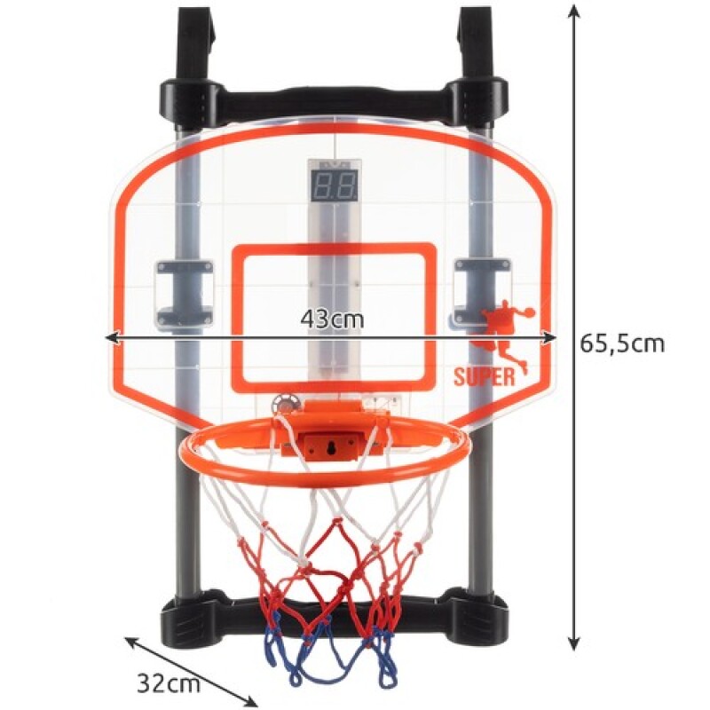 Basketball Hoop with ball