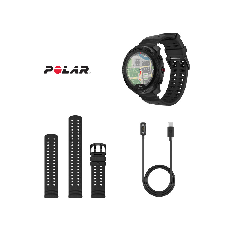 Spordikell POLAR VANTAGE M3 BLACK, S/L