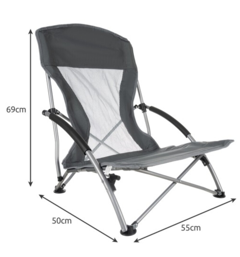 Foldable tourist chair