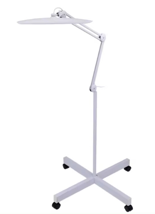 Лампа с подставкой для косметолога, мастера по педикюру 9501LED-FS1