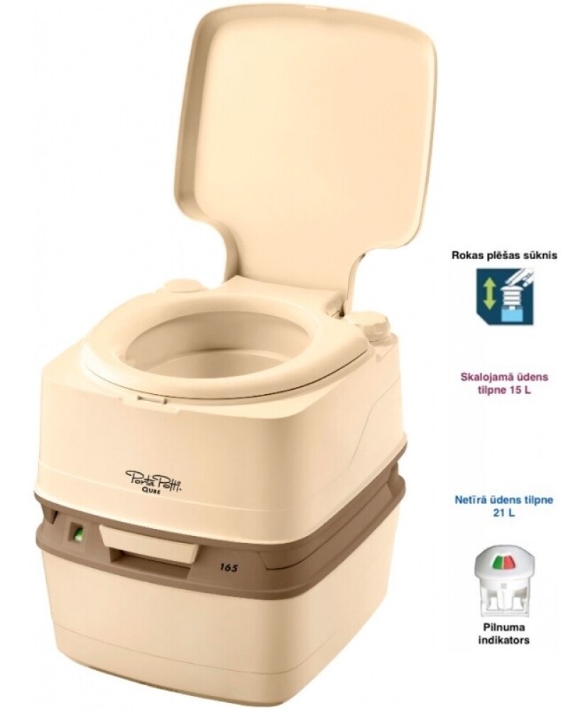 Thetford Porta Potti Qube 165 LUXE биотуает с индикатором