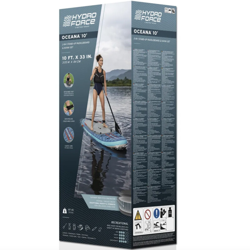 SUP доска Bestway Hydro-Force Aqua Oceana 6532B, 305х84x15см